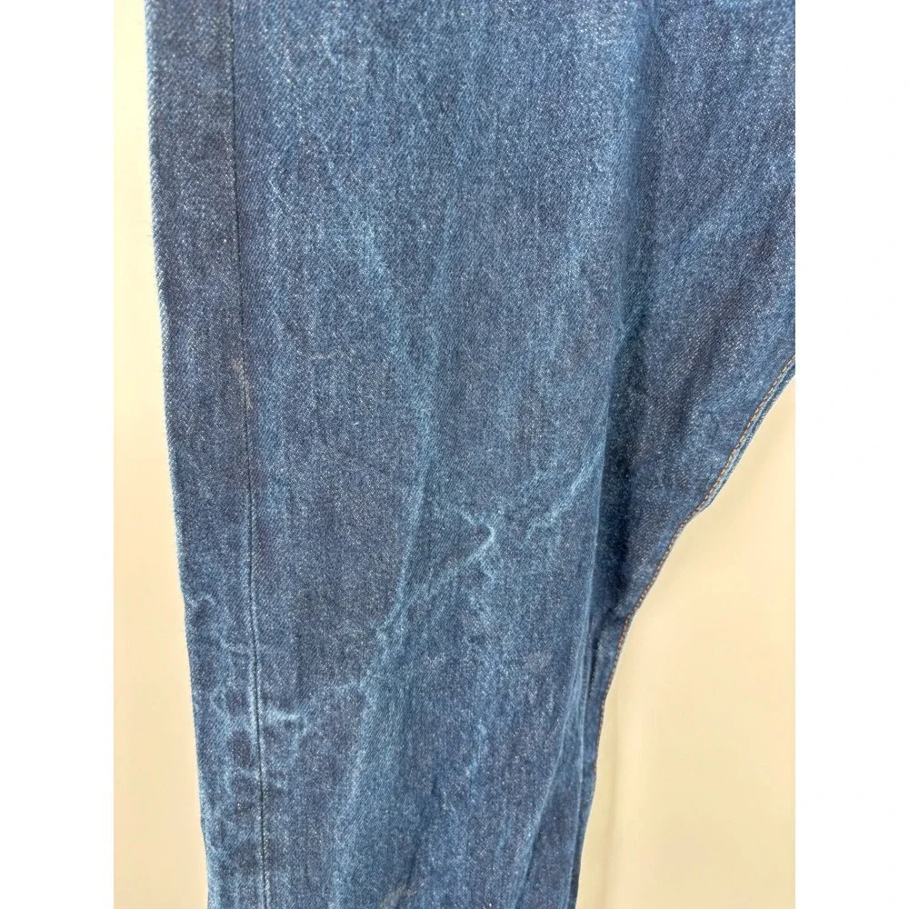 Levis 501 Mens 38x31 Y2K Style Clean Indigo Blue Denim Skater-Loose Fit